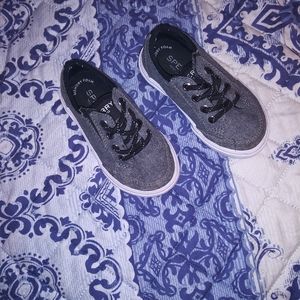 Toddler boy velcro Sperry's